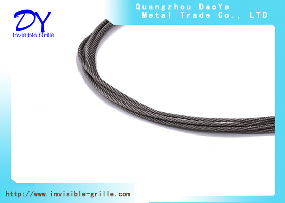 Stainless Steel Stranded Wire 30m Length Stainless Steel Wire Grill For Balcony Protection
