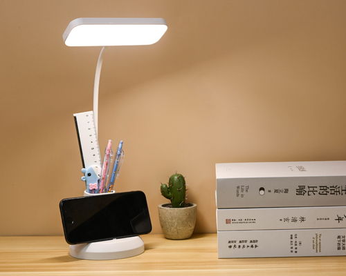 Any Levels Brightness  Lithium Rechargeable Battery Operated LED Pen Hold Table Lamp