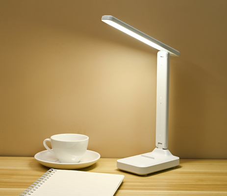 Adjustable Arm Foldable Table Lamp 5500 Kelvin Touch Control With 10 Bulbs For Bright Lighting