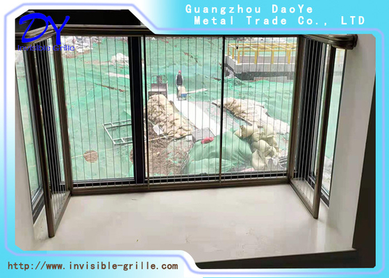 Family Balcony Invisible Grille Stainless Steel Cable 316 Grade 2.0mm Nylon Coated Wire Unobstructed Nature View