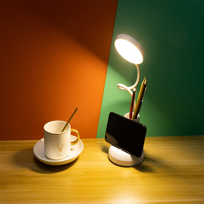 Dimmable LED Bedroom Table Lamp 3500-6500K Color Temperature 5W Power Light