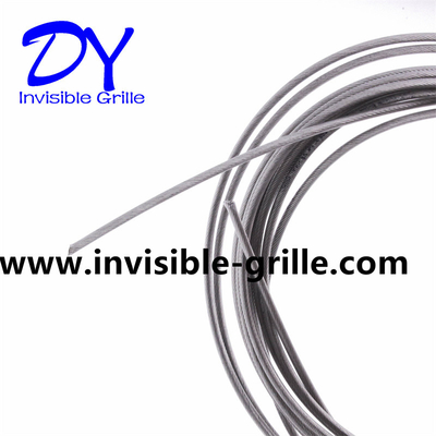 304 Stainless Steel Wire 316 Steel Wire Window Invisible Grille Single Or Double Pad