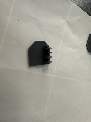 Safety Invisible Grilles Aluminum Track End Cap
