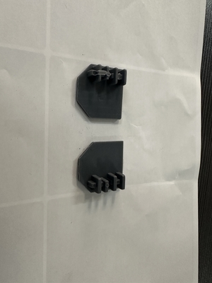 Safety Invisible Grilles Aluminum Track AG3/4 Grey End Cap Invisible Grill Accessories