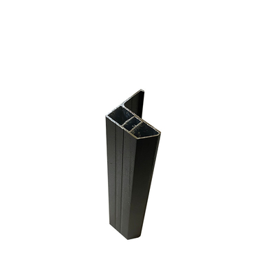 White / Black Aluminium Rail Track With Heavy Duty Load Capacity