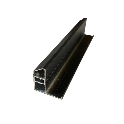 White / Black Aluminium Rail Track With Heavy Duty Load Capacity