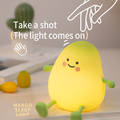 Long-Lasting Night Light With Warm Lighting And 18650 Lithium Battery