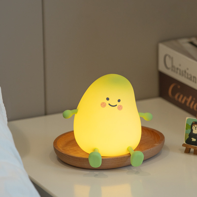 Cute Design Cute Night Light Lamp With Small Mango Design And 18650 Lithium Battery 5h-40h Usage Time