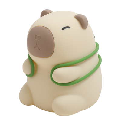 Custom Logo Capybara Kids Gift Bedroom Sleeping Cute Soft Lamp Color Gradient Dog Silicone Night Light