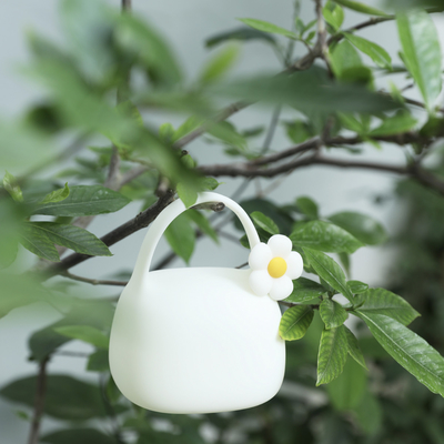 Modern Cute Portable Lamp Warm White LED Table Lamp for Bedroom USB Rechargeable Silicone Material