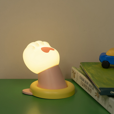 Cat Claw Creative Night Light Charging USB Birthday Gift Cute and Cute Practical Girl Gift Silicone Patting Light