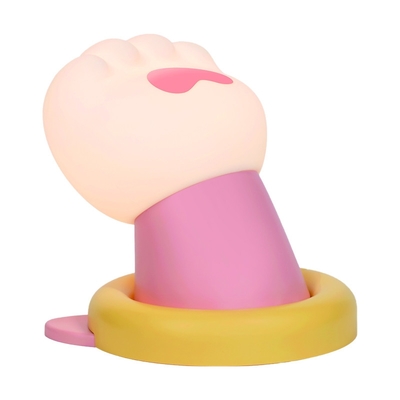 Factory Cute Sleeping Control CAT PAW USB Bedroom Lamps Silicone Lamp Rechargeable Touch Light Silicone Night Light