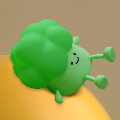 Cute Cartoon Broccoli To Accompany Children To Sleep Silicone Night Light Rechargeable Bedside Vegetable Lamp