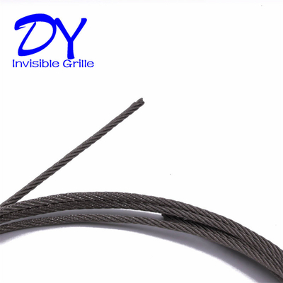 Unobstructed View Invisible Balcony Grille Highest Grade Stainless Steel Cables