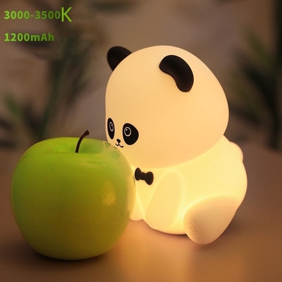 Gentleman Panda Night Light Kneading And Relieving Stress Office Ornament Bedhead Companion Sleep LED Desk Lamp