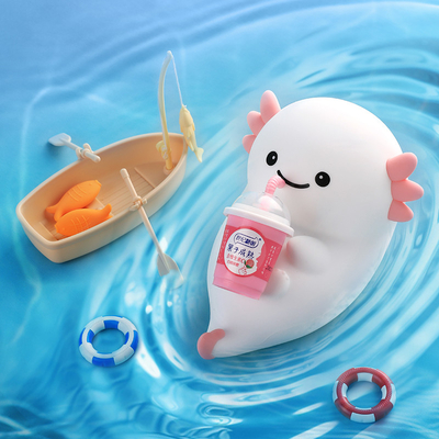 Modern Design Silicone Night Light Cute LED Warm White Colorful Night For Kids Bedroom Touch Control