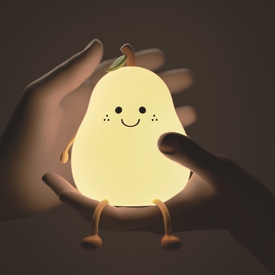 High Quality Rechargeable RGB Wireless LED Night Light Dimmable Table Lamp For Baby / Kids Lovely Silicone Design