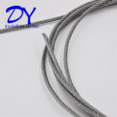 316 Wire  Nylon Coating2.0mm Balcony Invisible Grille CombinationSecurity