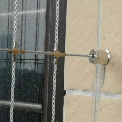 Aluminum Track Frame Balcony Safety Grill Offering 100kg Load Capacity Protection Solution for Balconies in Commercial Buildings