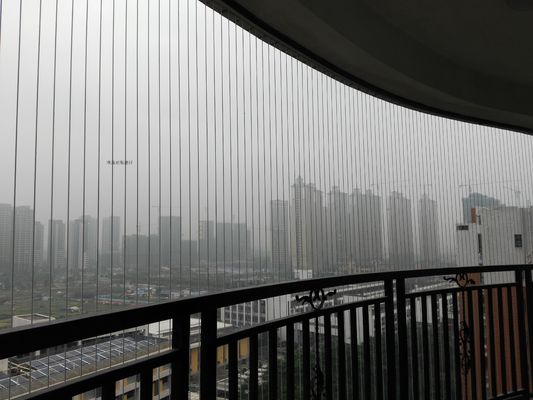 100kg Load Capacity Balcony Invisible Grille With Grey Color