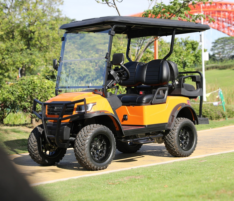 48V Electric Golf Cart 2+2 Seats 80-100km Range 30% Gradeability