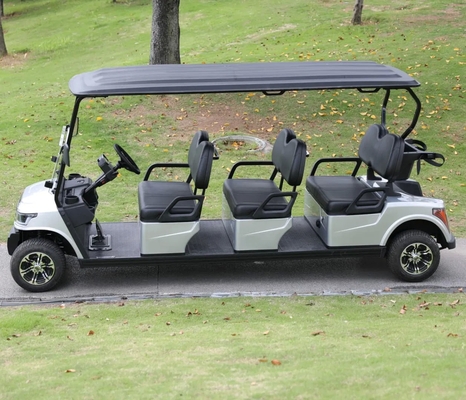 48V 5KW Electric Golf Cart 6 Seats 30% Gradeability