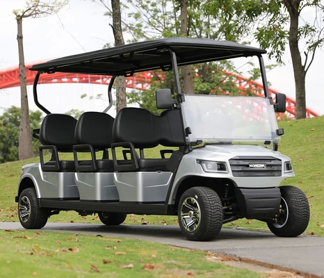 48V 5KW Electric Golf Cart 6 Seats 30% Gradeability