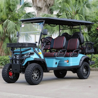 6-Seater Electric Golf Cart 48V 80km Range 40km/H Max Speed