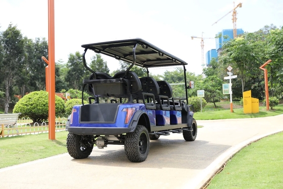 48V Electric Golf Cart 6 Seater 300W Motor 18-40km/h Speed