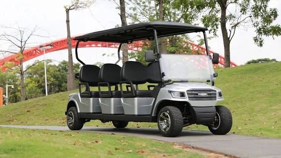 6 Seater Electric Golf Car 48V 5kw AC Motor 20-30 km/h