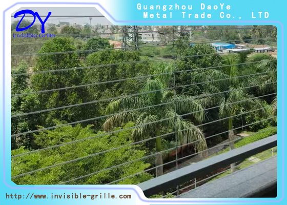 Safty Window Invisible Grille 3*7 Construction with 2mm.2.5mm.3.0mm.4.0.mm Wire Thickness