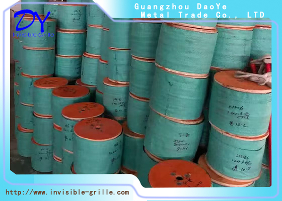 Windows Invisible Grille 12 1 Construction and Nylon Steel Wire Rope Surface for Long-Lasting Durability