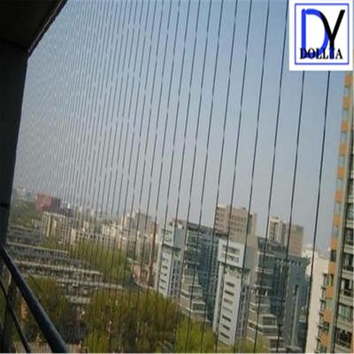 316 Stainless Steel Window Invisible Grille with 400kg Tensile Impact and B Security Rating for Child Safety