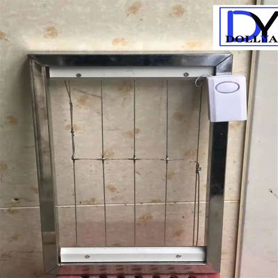 Fixed Modern Style Invisible Balcony Grille with Aluminum Alloy Frame for Enhanced Safety and Aesthetics