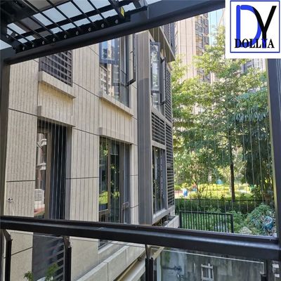 Innovative 316 Stainless Steel Invisible Grille with 5cm Wire Distance Gap Window Safety