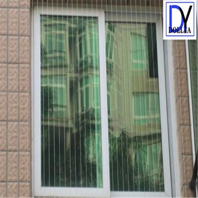 Modern Fixed Balcony Invisible Grille with Aluminum Alloy Frame for Decoration and Safety