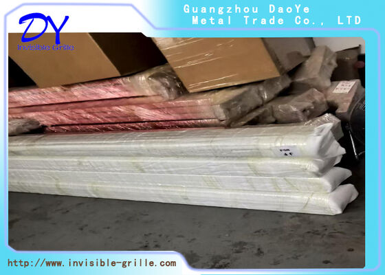 Balcony Invisible Grille Modern Society Style Using 316 Wire 12 Plus 1 Nylon Coating