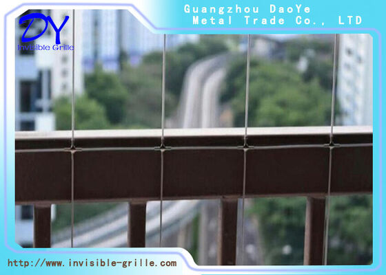 Invisible Safety Grill invisible safety barrier designed to protect children and pets effectively while maintaining aesthetic integrity