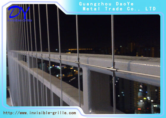 6m Set Solid Steel Wire Grill Stainless Steel Cable Highest Grade Wire Mesh Panel Designed for Long Term Industrial and Security