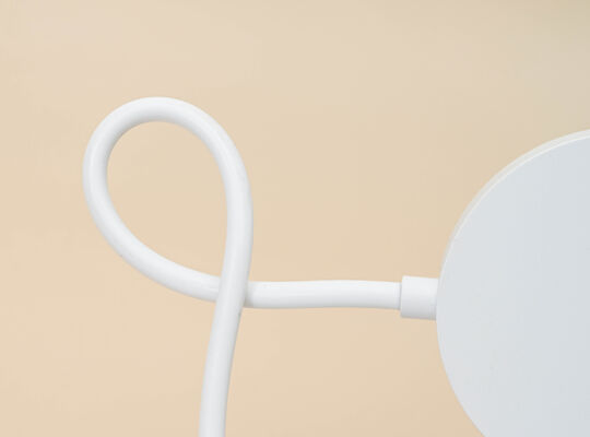 Wholesale Kids Modern LED Table Lamp Neck Clip-On Touch Control USB Rechargeable White Night Light for Students' Study