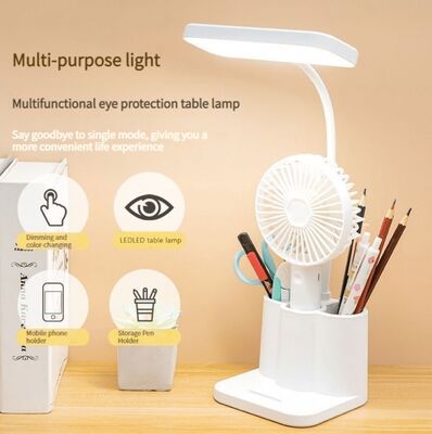 3500-6500K Color Temperature Desk Lamp Providing Soft Glare Free Light for Study Room Bedroom Enhancing Focus and Comfort