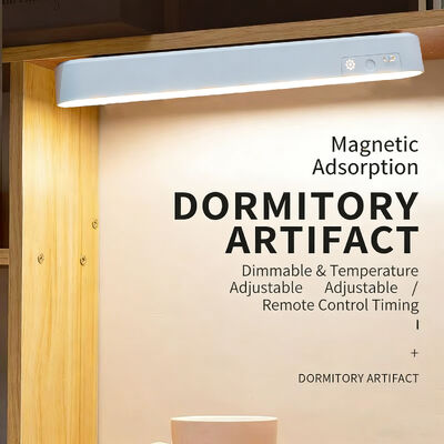 Magnetic Led Table Lamp Anti-glare USB Rechargeable 3 Color Temperature Stepless Dimming Reading Desk Lamp