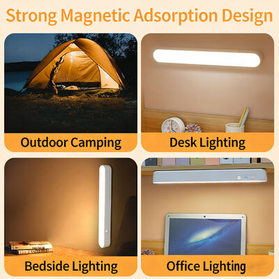 Magnetic Led Table Lamp Anti-glare USB Rechargeable 3 Color Temperature Stepless Dimming Reading Desk Lamp