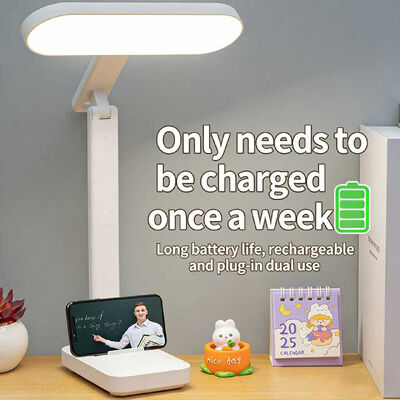 CE FCC Certified LED Table Lamp Modern Style 5V 1A Rated Voltage Flexible Arm Desk Light Perfect for Reading and Working