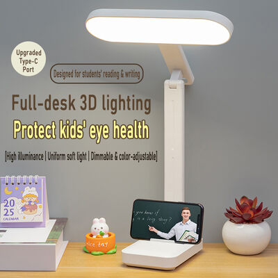 Up To 8 Hours Usage Time LED Desk Lamp For Study Room Bedroom Offering Flexible Positioning And Eye Friendly Light