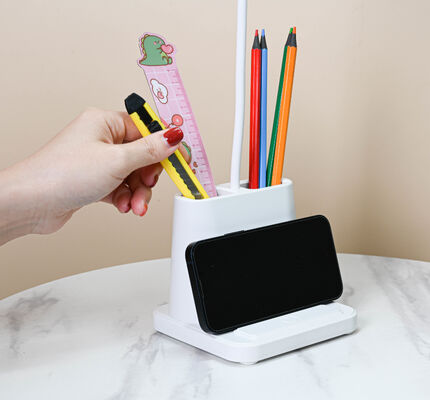 LED Desk Lamp with Pen Holder - Eye Protection Study Light for Student Dormitory Gift Wholesale Night Light