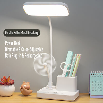 Power Bank Function Desk Lamp LED Student Dedicated Desk Lamp Pen Holder Desk Lamp Dormitory Bedroom Night Light Bedside Lamp