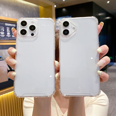 TPU Transparent Waterproof Mobile Cell Phone Cover Case for iPhone