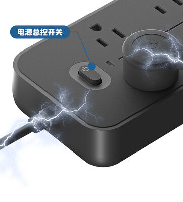 Usb Output 5V24A Portable Power Socket Durable Safe Electrical Outlet