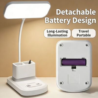 Study Room Chargeable Desk Lamp Designed with Energy Saving LED Lights
